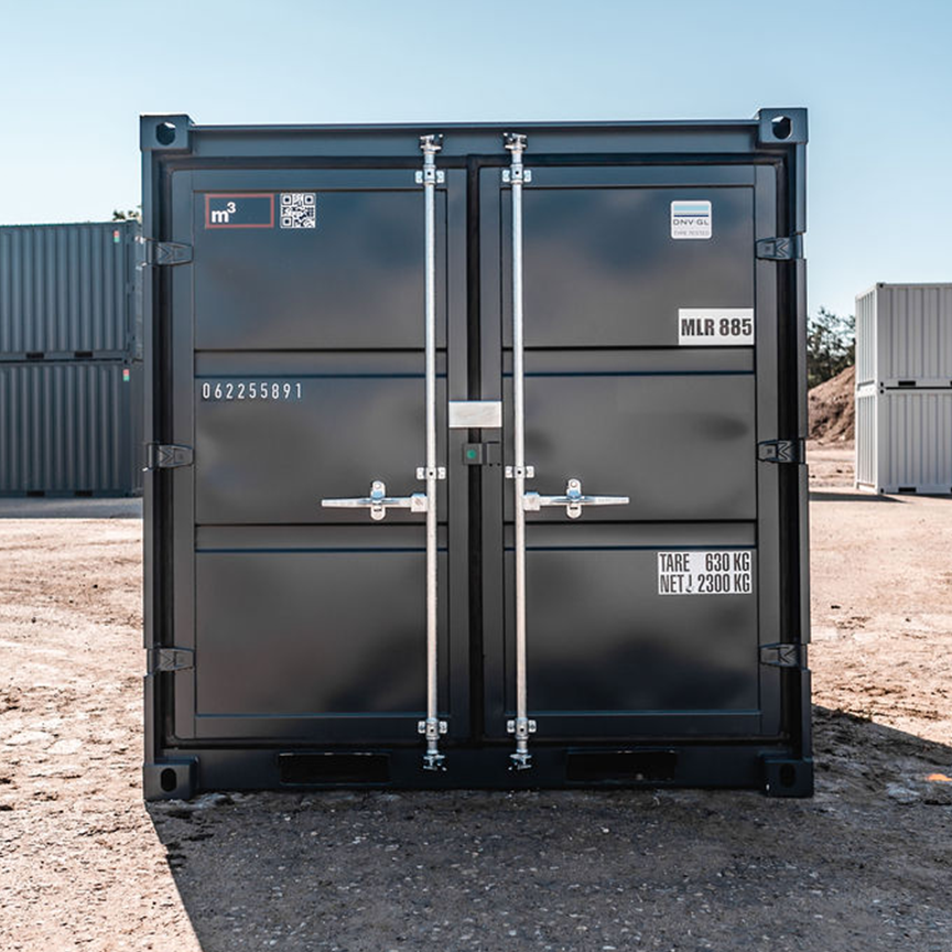 10 Fuß Lagercontainer / Materialcontainer (2,99 m x 2,44 m x 2,59 m)