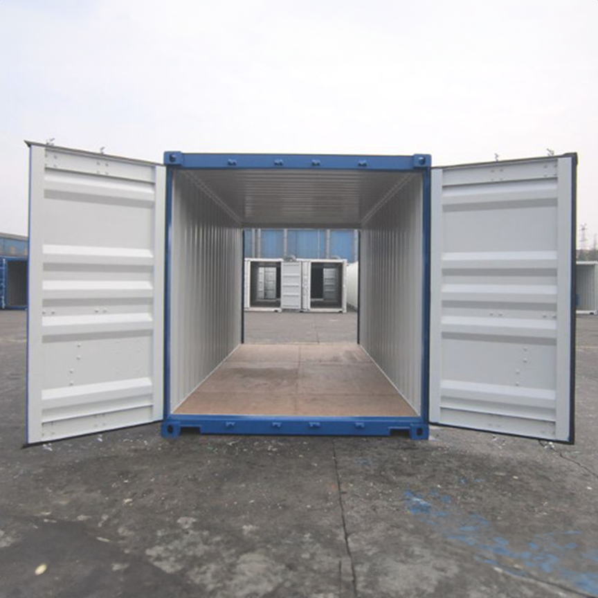 20 Fuß Double Door Seecontainer – Beidseitiger Zugang