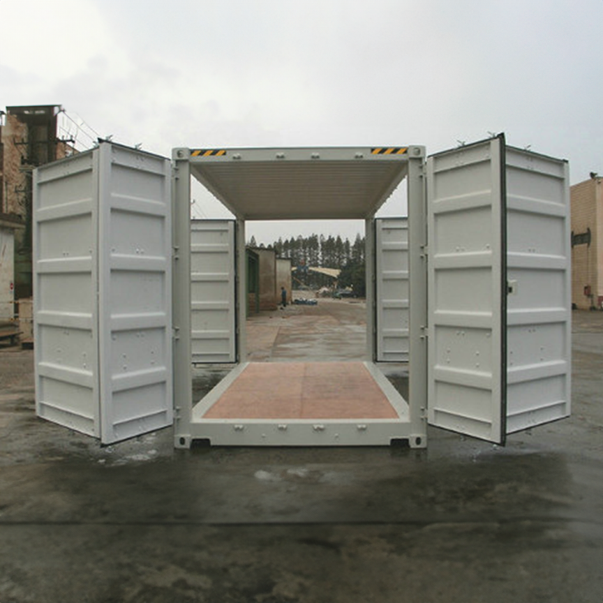 20 Fuß High Cube Full Side Access Seecontainer – Vollständiger Seitenzugang & Extra Höhe