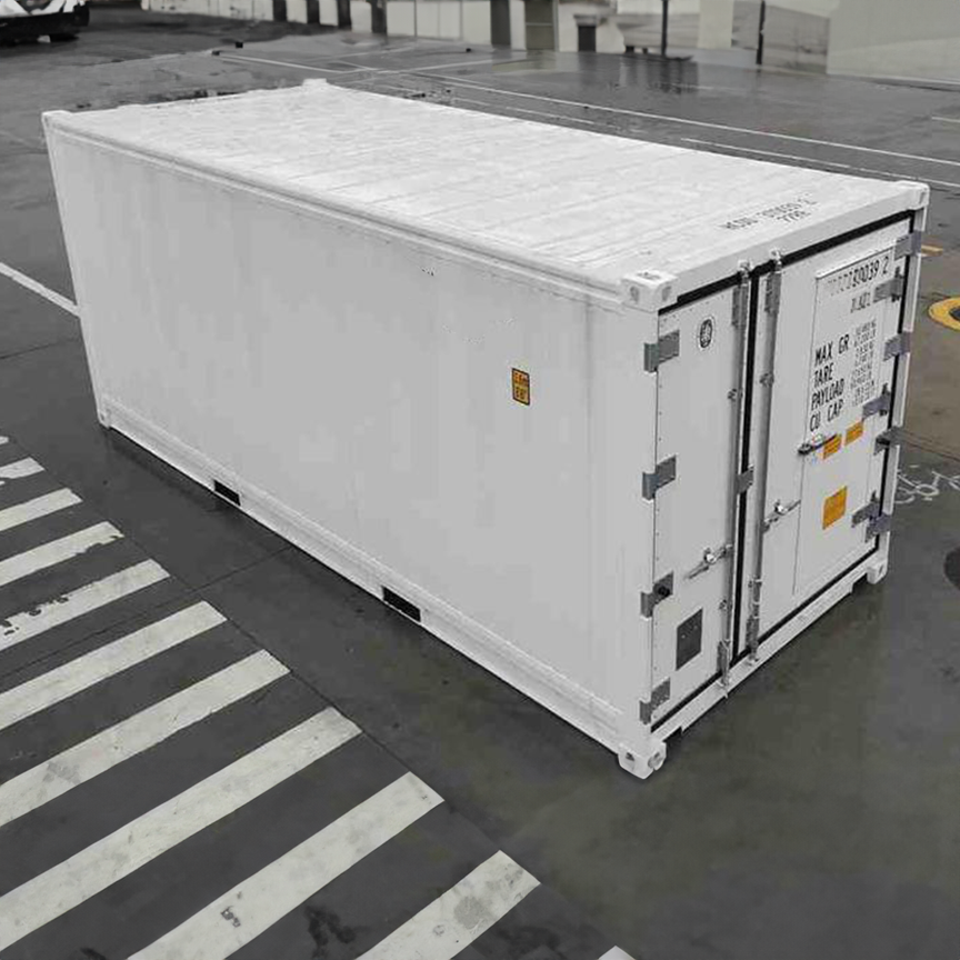 20 Fuß Kühlcontainer (-25°C bis +25°C) mit aktiver Kühlung