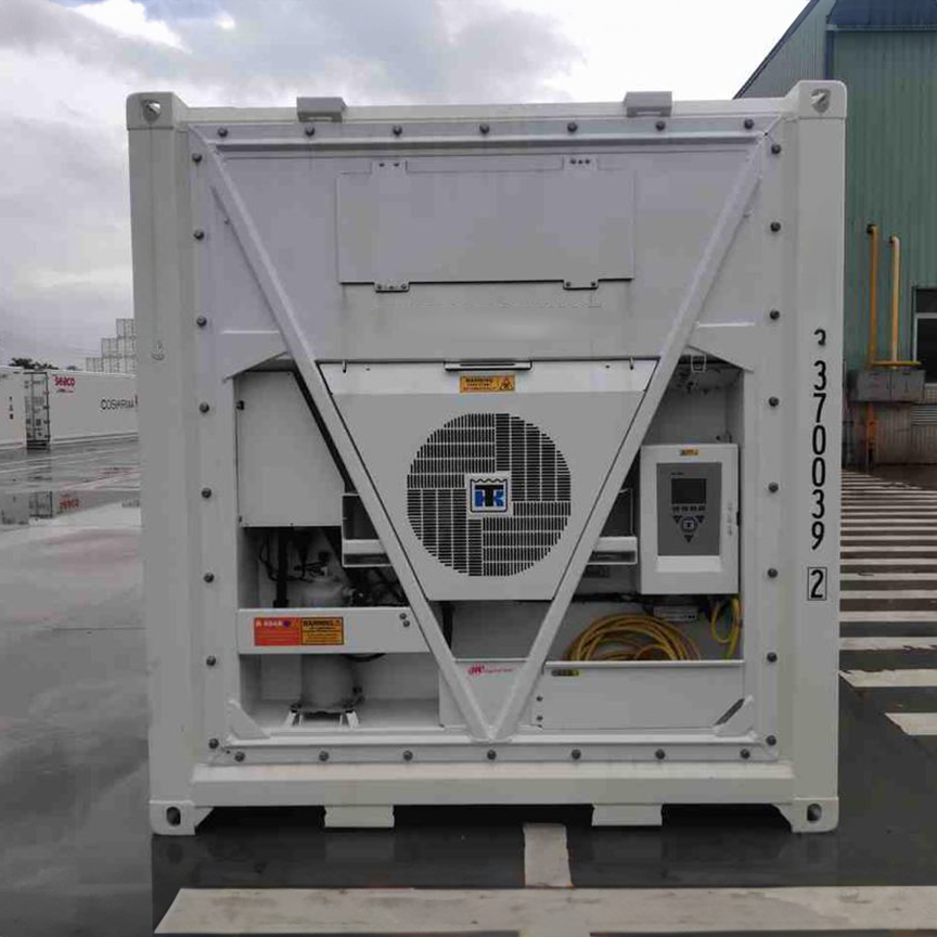 20 Fuß Kühlcontainer (-25°C bis +25°C) mit aktiver Kühlung