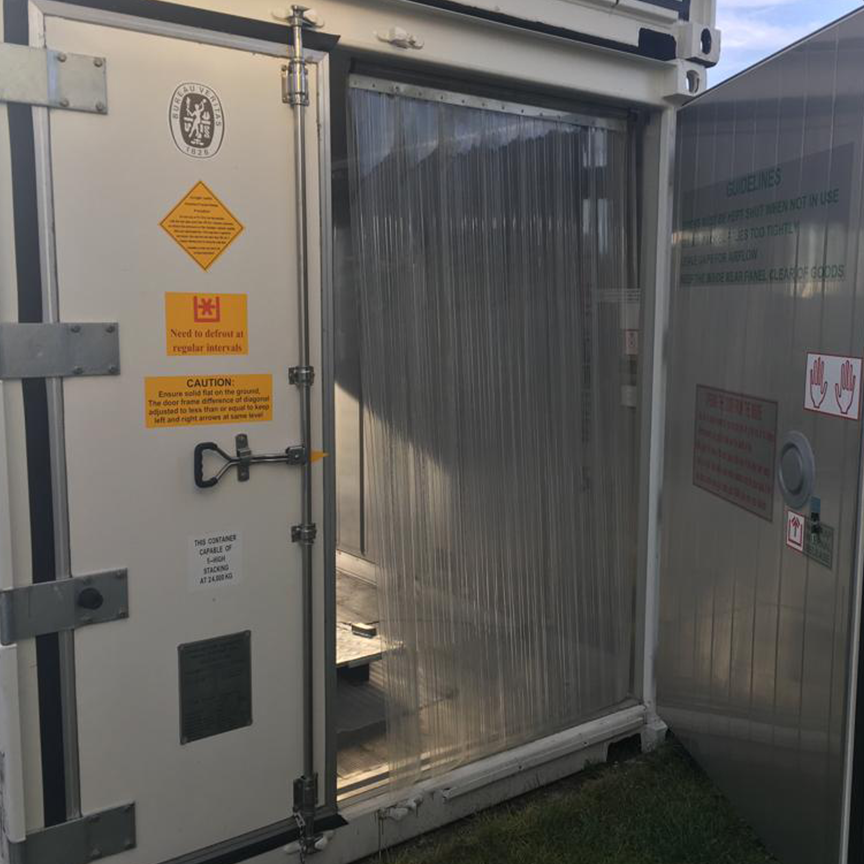 20 Fuß Kühlcontainer (-25°C bis +25°C) mit aktiver Kühlung
