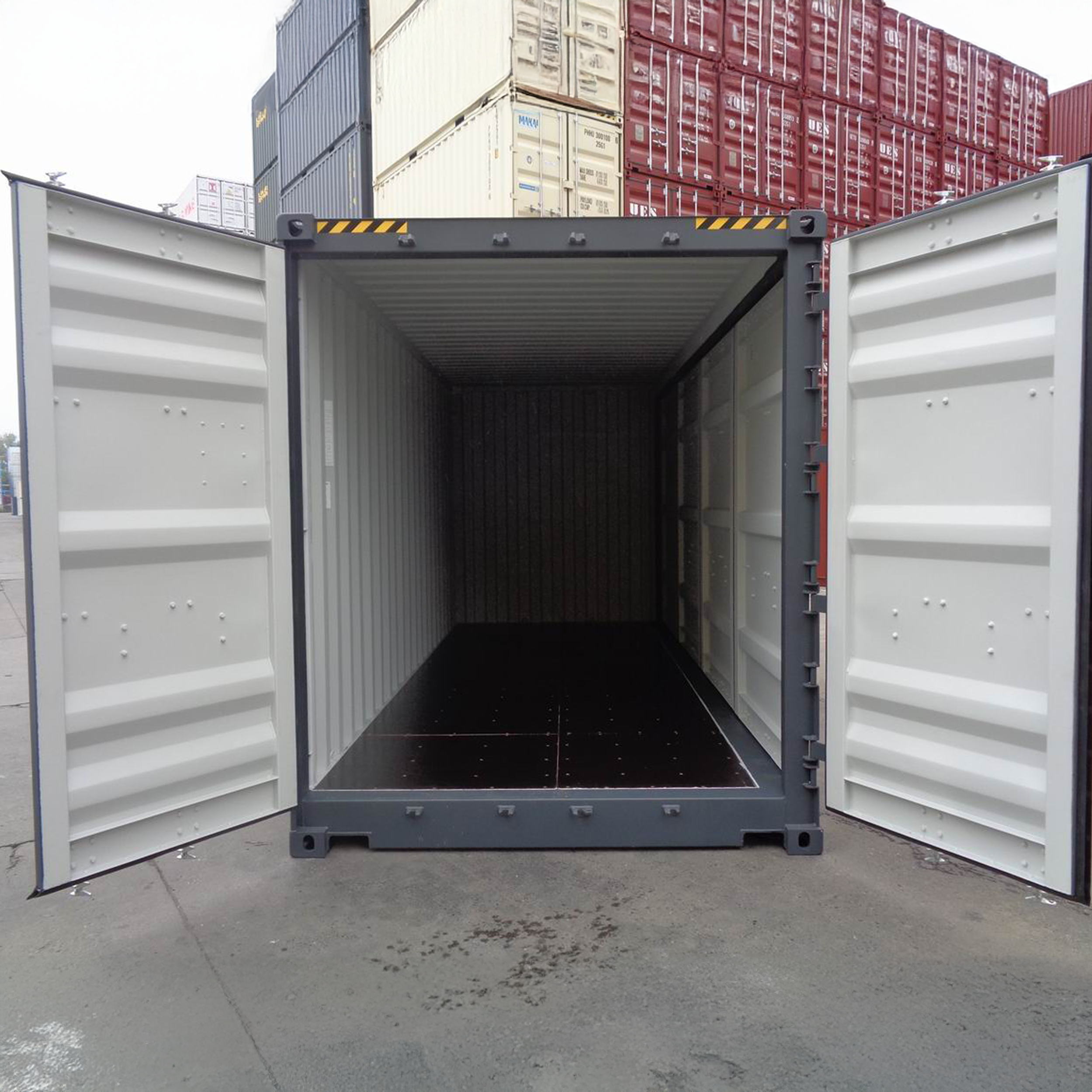 20 Fuß High Cube Double Door Seecontainer – Beidseitiger Zugang & Extra Innenhöhe