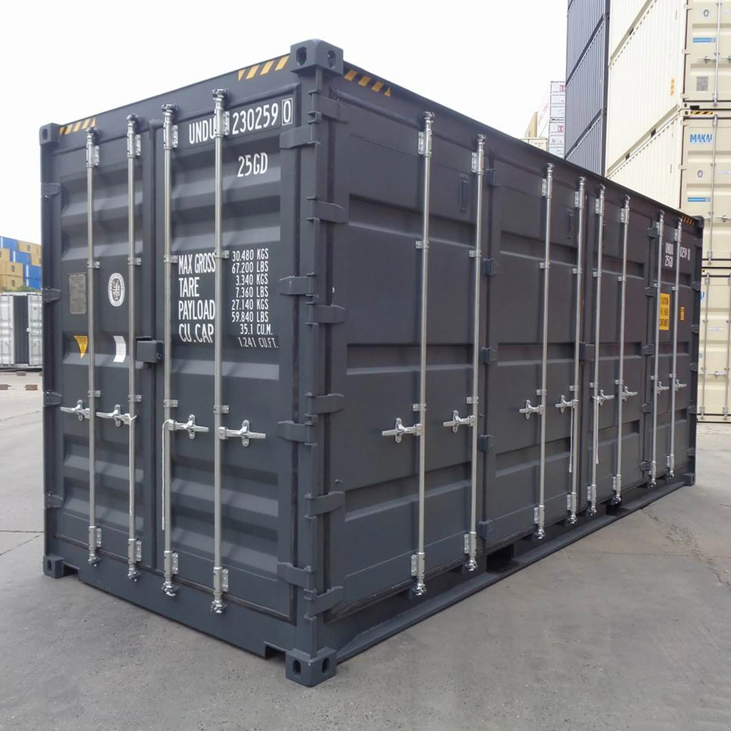 20 Fuß High Cube Side Door Seecontainer – Seitenzugang & Extra Innenhöhe