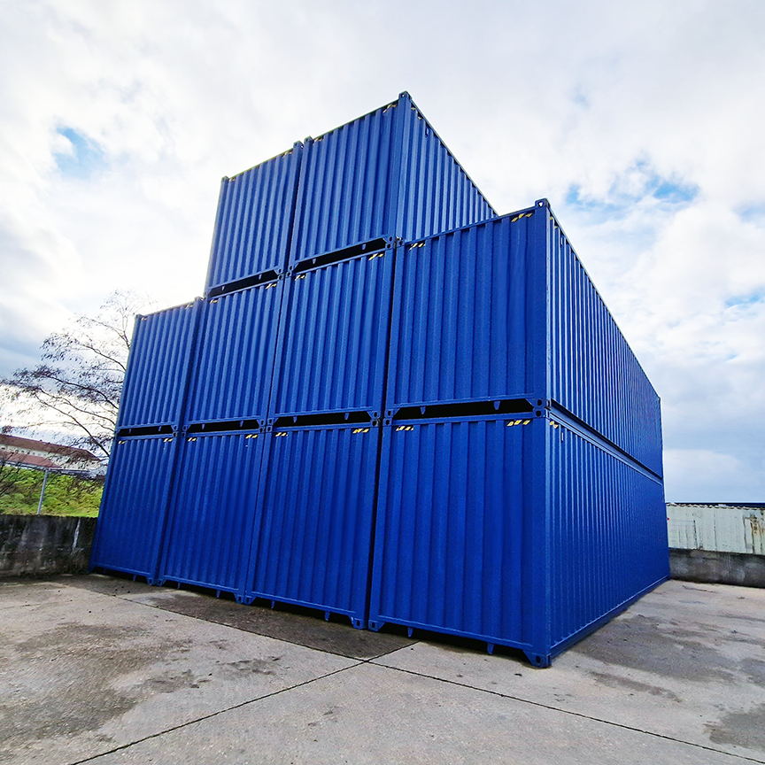 40 Fuß High Cube Seecontainer – Extra Innenhöhe