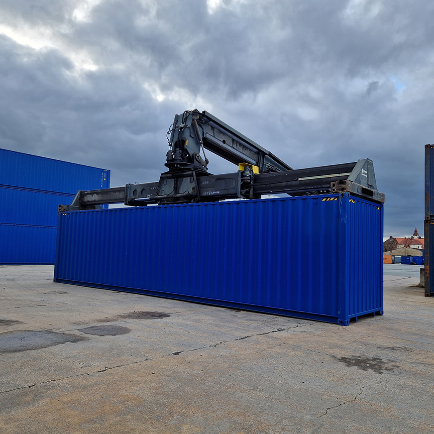 40 Fuß High Cube Double Door Container – Beidseitiger Zugang & Extra Innenhöhe
