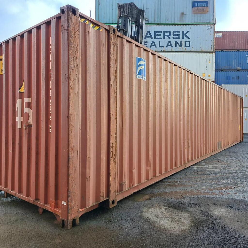 45 Fuß High Cube Palletwide Seecontainer – Maximale Ladekapazität & Extra Innenhöhe