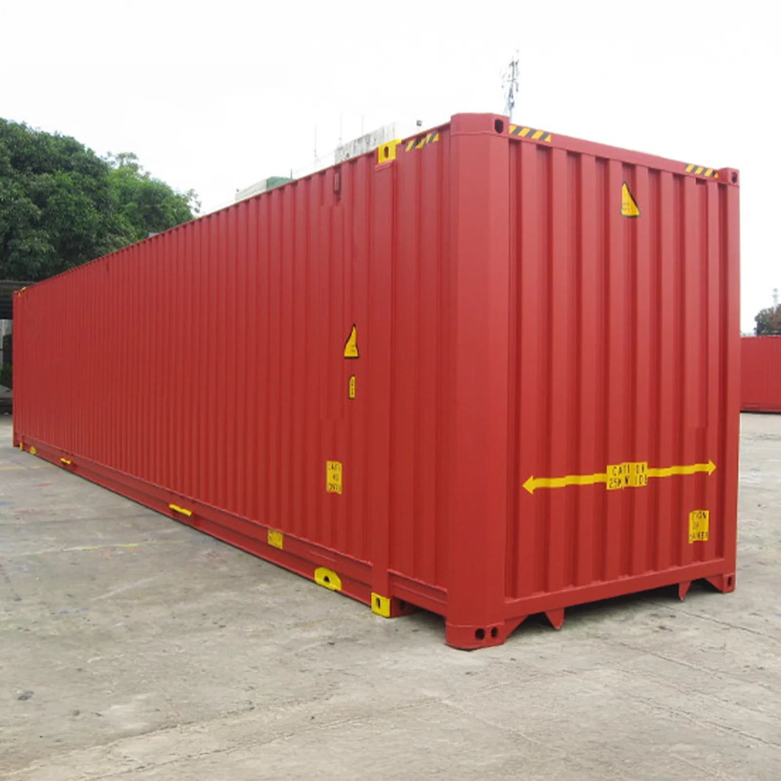 45 Fuß High Cube Palletwide Seecontainer – Maximale Ladekapazität & Extra Innenhöhe