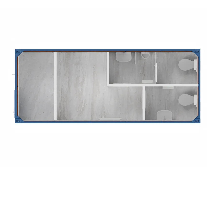 20 Fuß Sanitär- und WC-Container