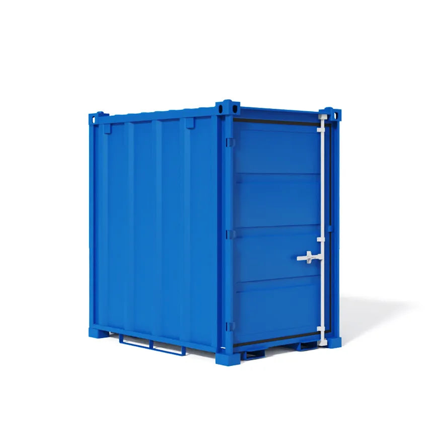 5 Fuß Moverbox, kleine blaue Lagerbox