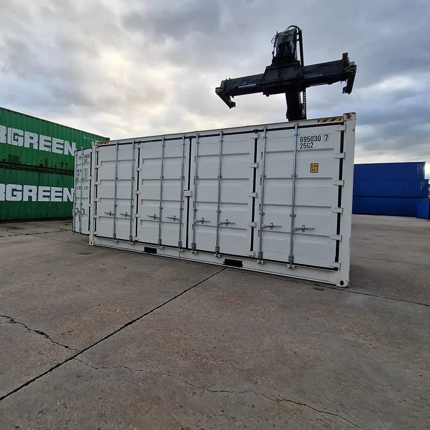 20 Fuß High Cube Side Door Seecontainer