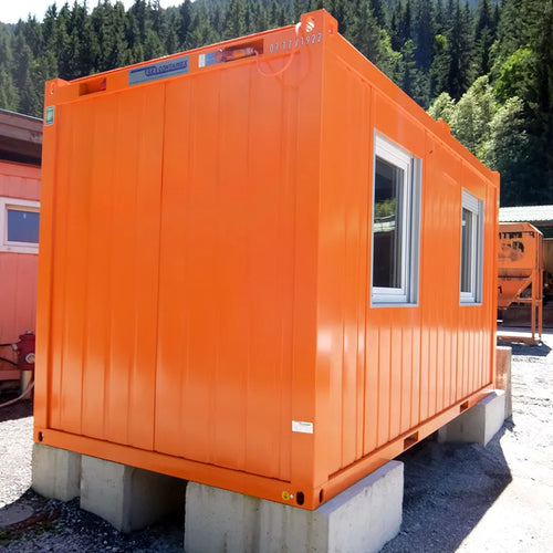 16 Fuß Bürocontainer, Farbe: Orange