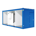 20 Fuß Sanitärcontainer, Querschnitt