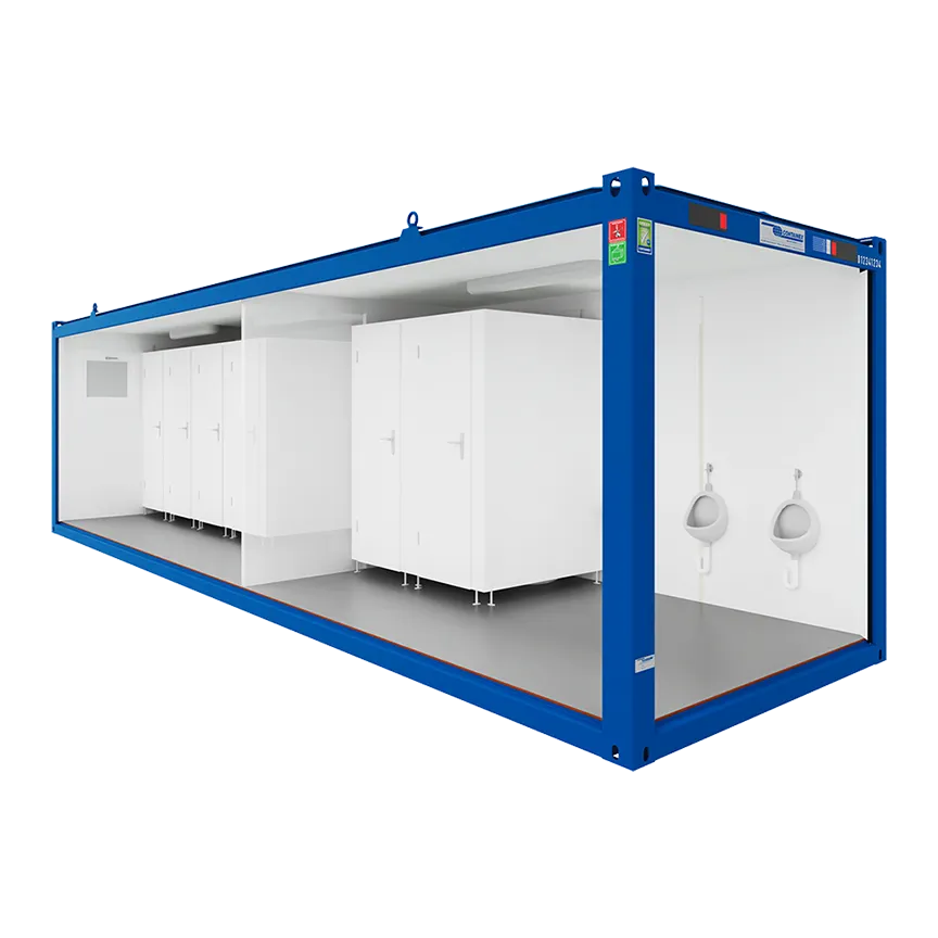 30 Fuß Sanitär- und WC-Container