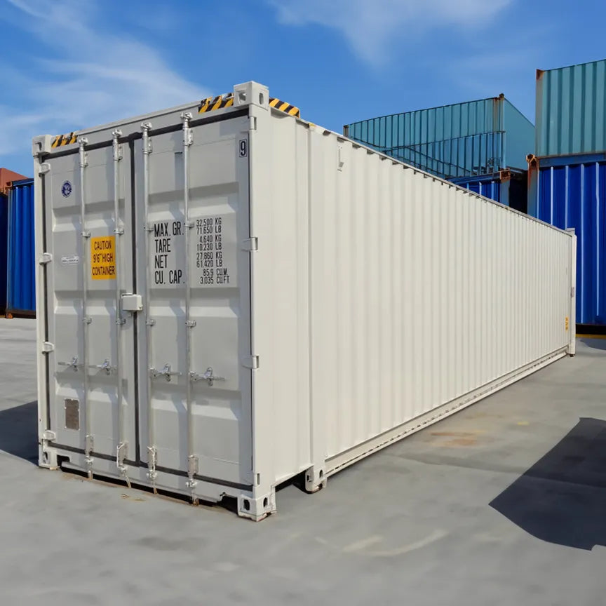 45 Fuß High Cube Seecontainer