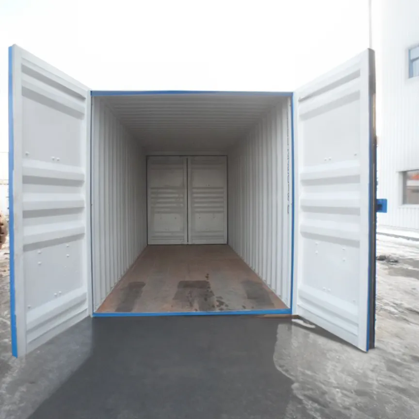 20 Fuß High Cube Double Door Seecontainer