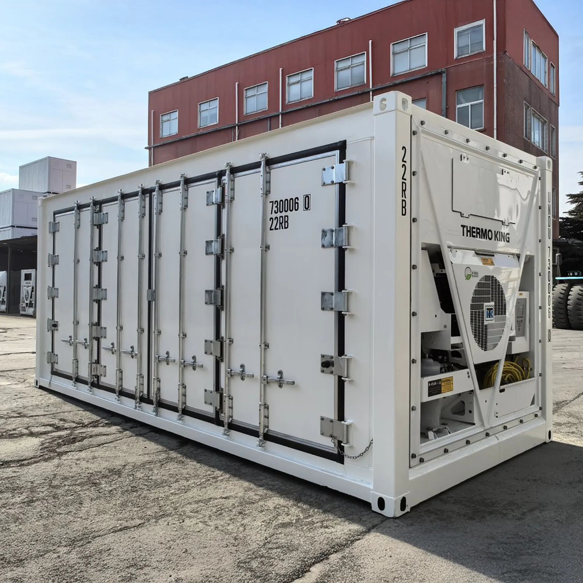 20 Fuß Side Door Isoliercontainer