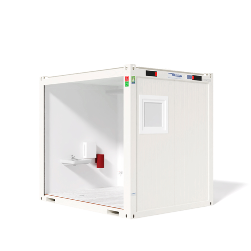 10 Fuß Sanitärcontainer