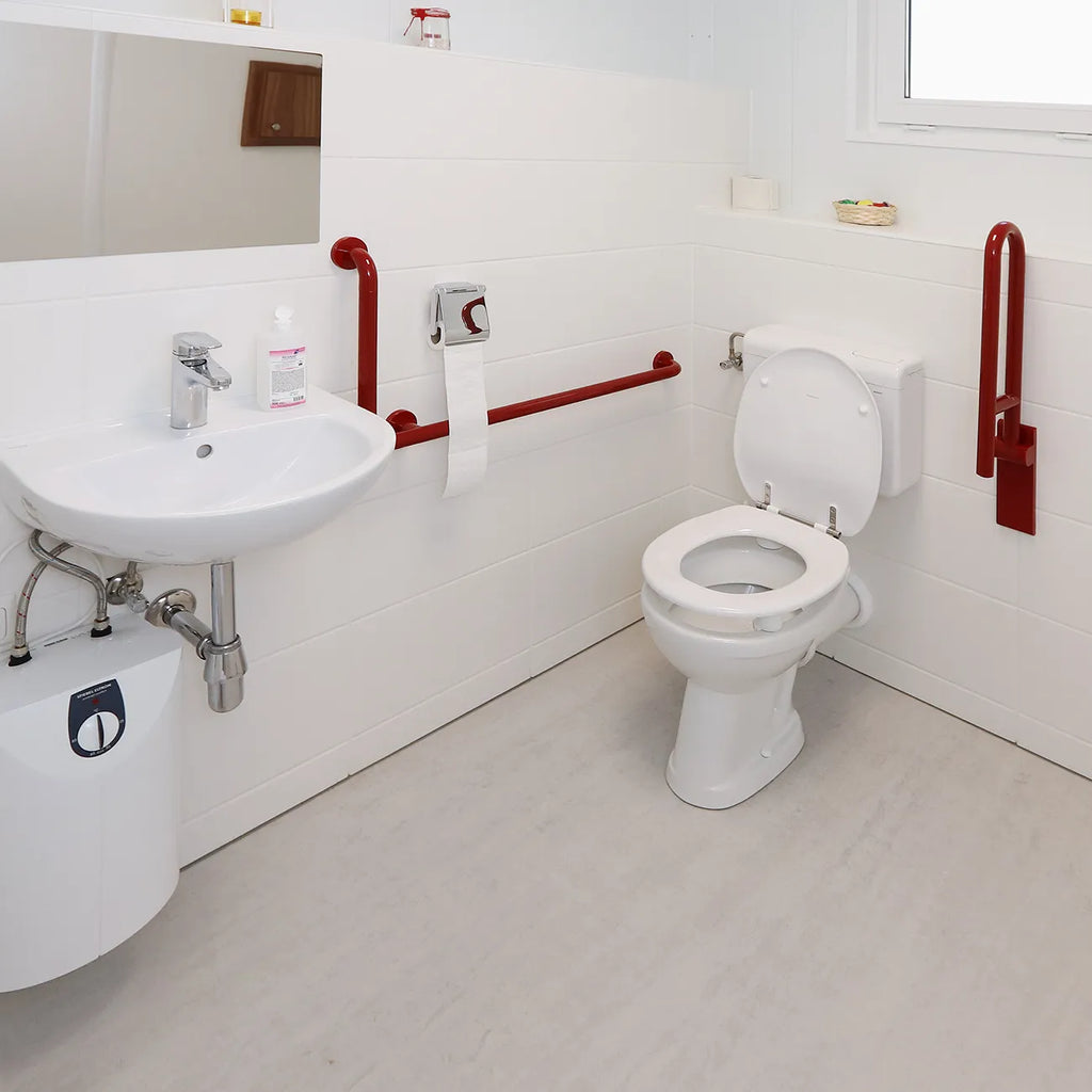10 Fuß WC und Sanitärcontainer Barrierefrei