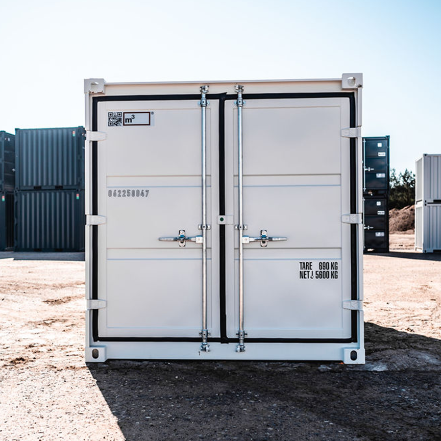 8 Fuß Materialcontainer / Lagercontainer (2,44 m x 2,20 m x 2,26 m)
