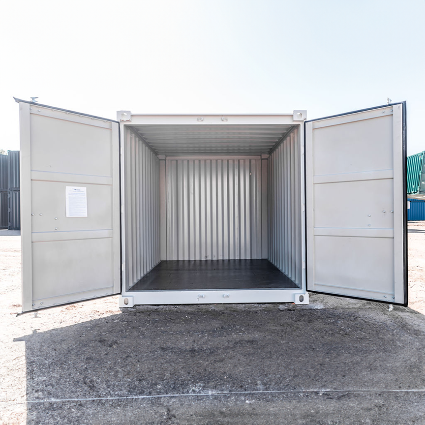 8 Fuß Materialcontainer / Lagercontainer (2,44 m x 2,20 m x 2,26 m)