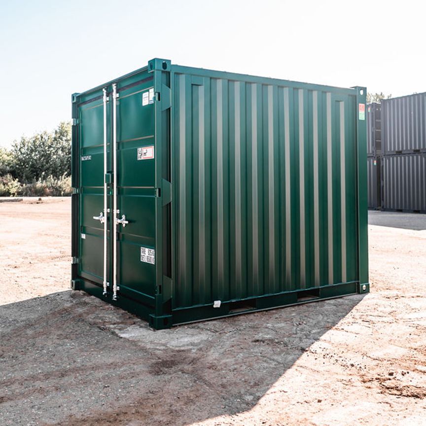 8 Fuß Materialcontainer / Lagercontainer (2,44 m x 2,20 m x 2,26 m)
