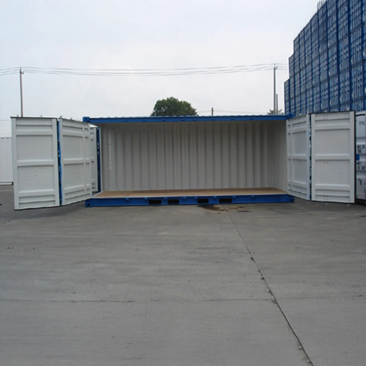 20 Fuß Side Door Seecontainer – Barrierefreier Seitenzugang