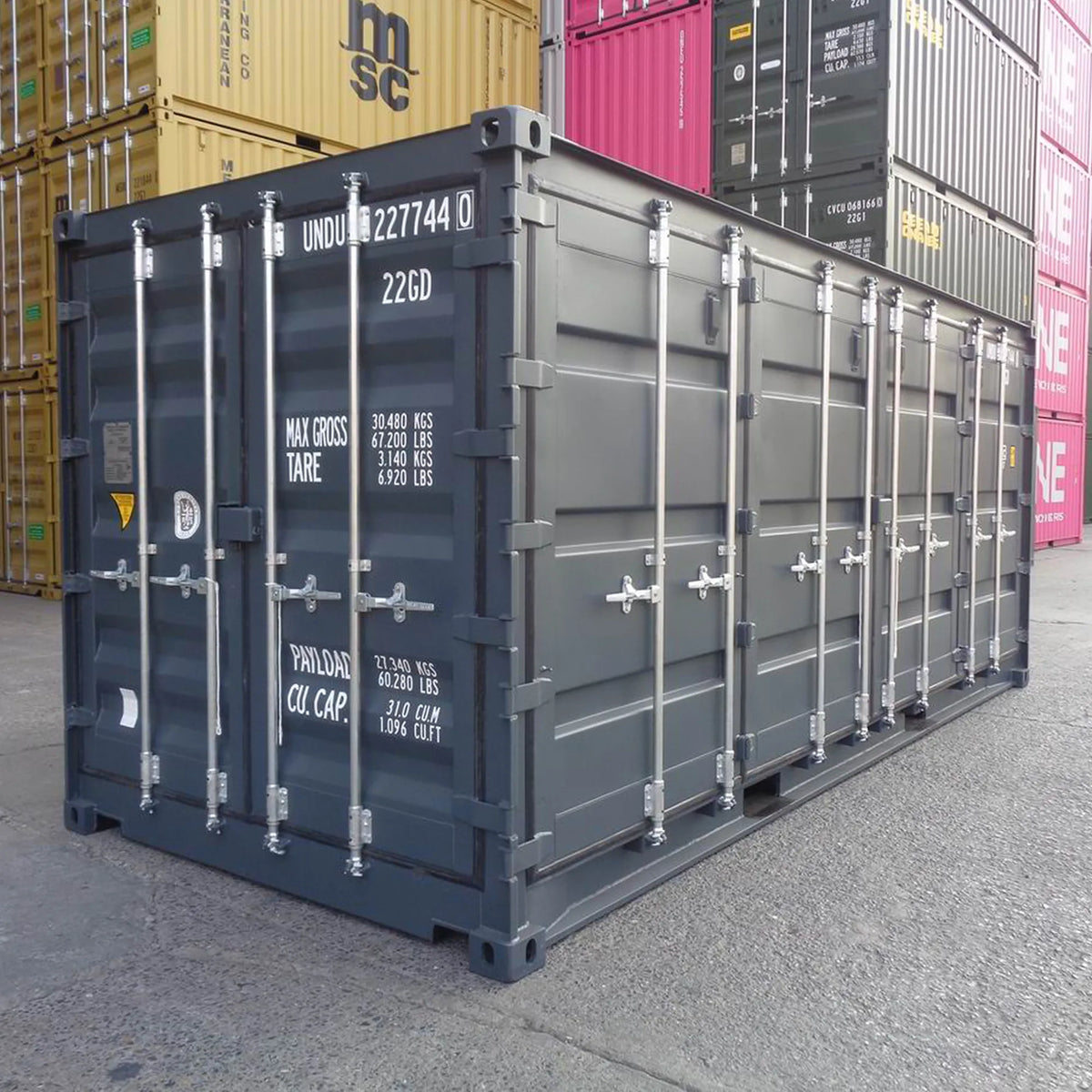 20 Fuß Side Door Seecontainer – Barrierefreier Seitenzugang